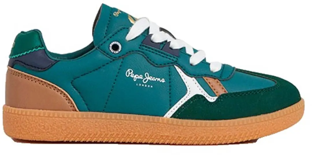 Pepe Jeans Ball One Schoenen Groen,Blauw EU 33 Jongen