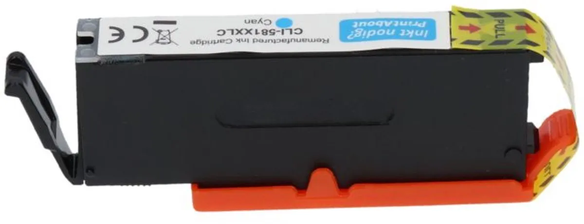 PrintAbout Huismerk Canon CLI-581C Inktcartridge - Cyaan