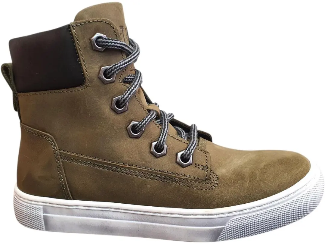 Track Style 3-325870-567 Veterschoenen - Maat 38 Kaki - afbeelding 4 van 5