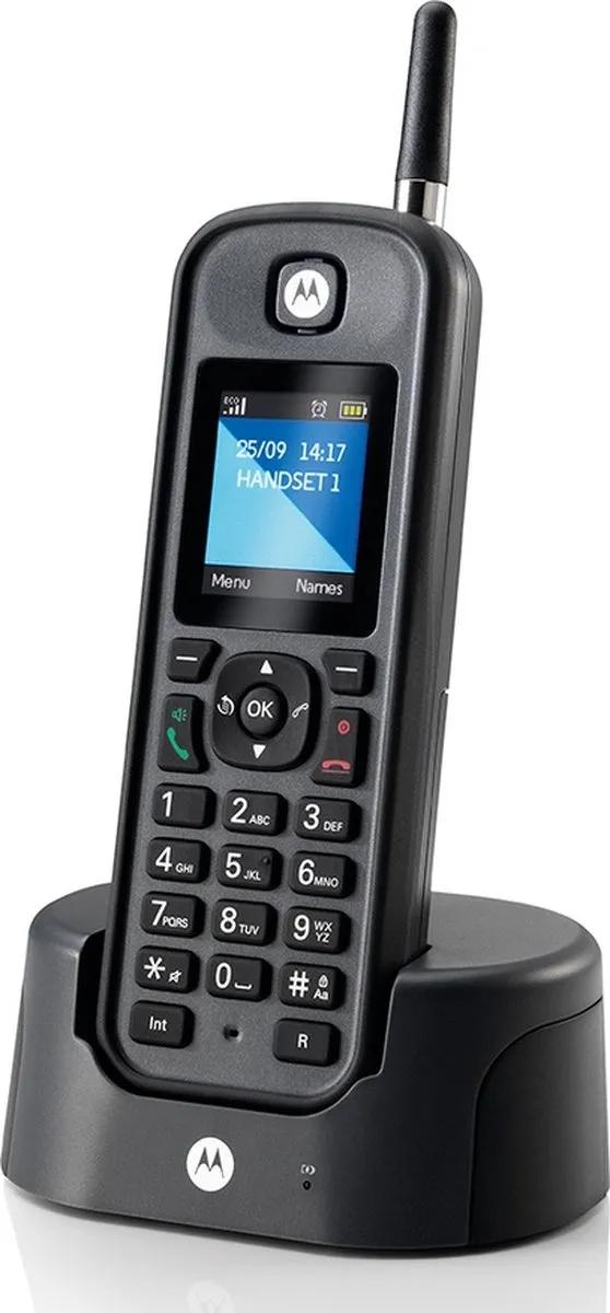 Motorola Rugged 201 Draadloze Telefoon - Antraciet