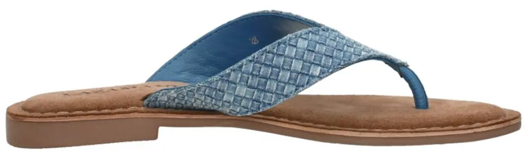 Lazamani - Vera Dames Slippers Denim - Maat 38 - afbeelding 2 van 6