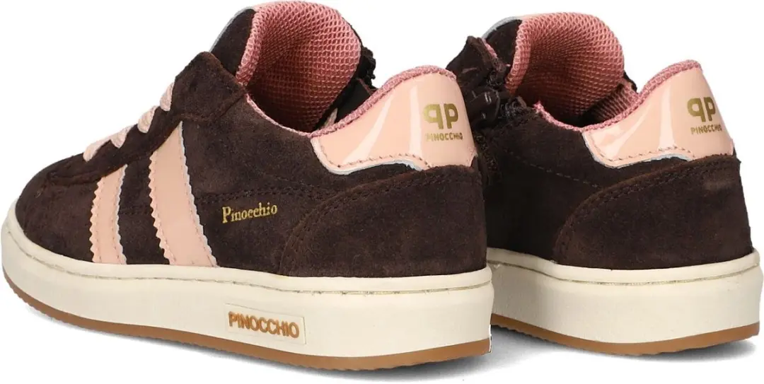 Pinocchio P1811 Sneakers Meisjes Bruin Maat 25 - afbeelding 5 van 6