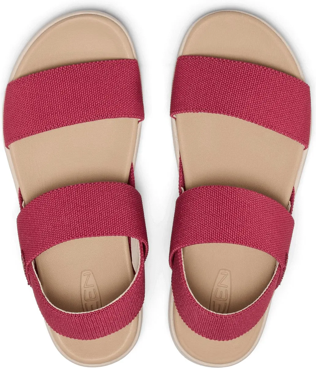 Keen Elle Backstrap Dames Sandalen - Garnet/Birch - Maat 40 - afbeelding 4 van 6
