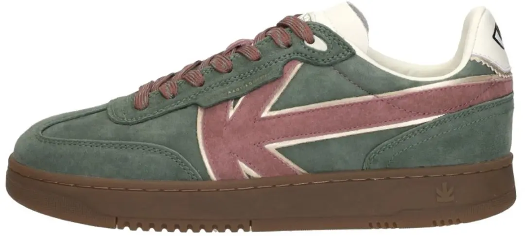 Kaotiko Boston V Lage Dames Sneakers - Groen - afbeelding 2 van 6
