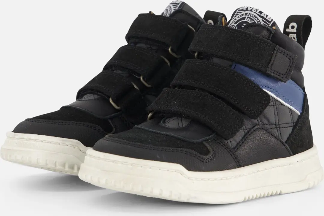 Develab Mid Cut Velcro Sneakers blauw