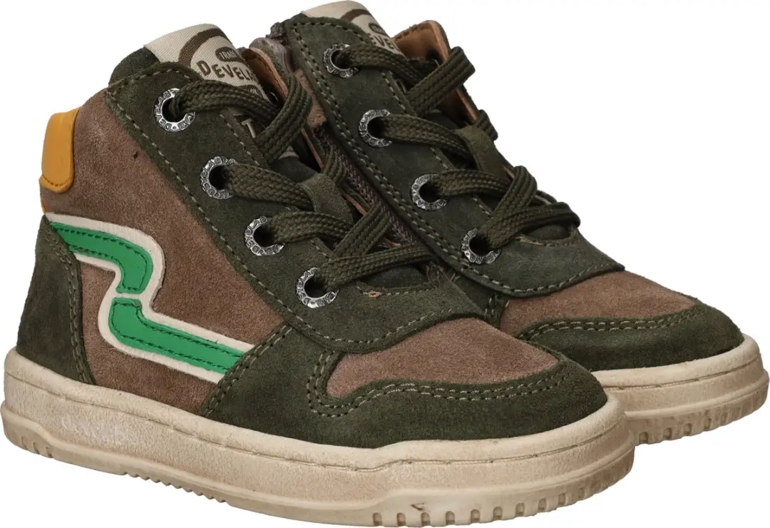 Develab Veterschoenen Hoog 44413 - Groen - Maat 28 - afbeelding 2 van 6