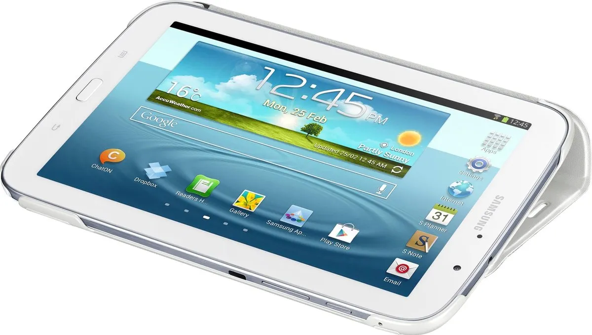 Samsung Book Cover Galaxy Note8 - Wit