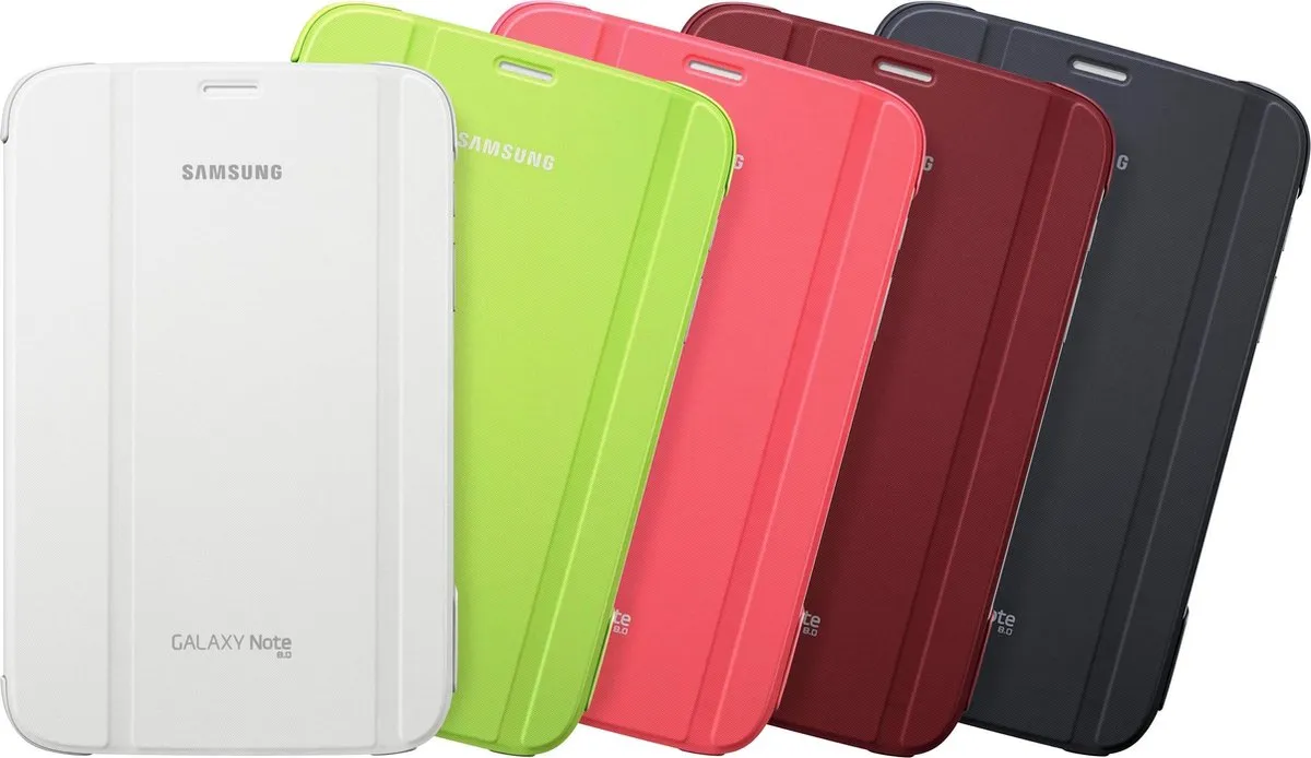 Samsung Book Cover Galaxy Note8 - Wit - afbeelding 6 van 6