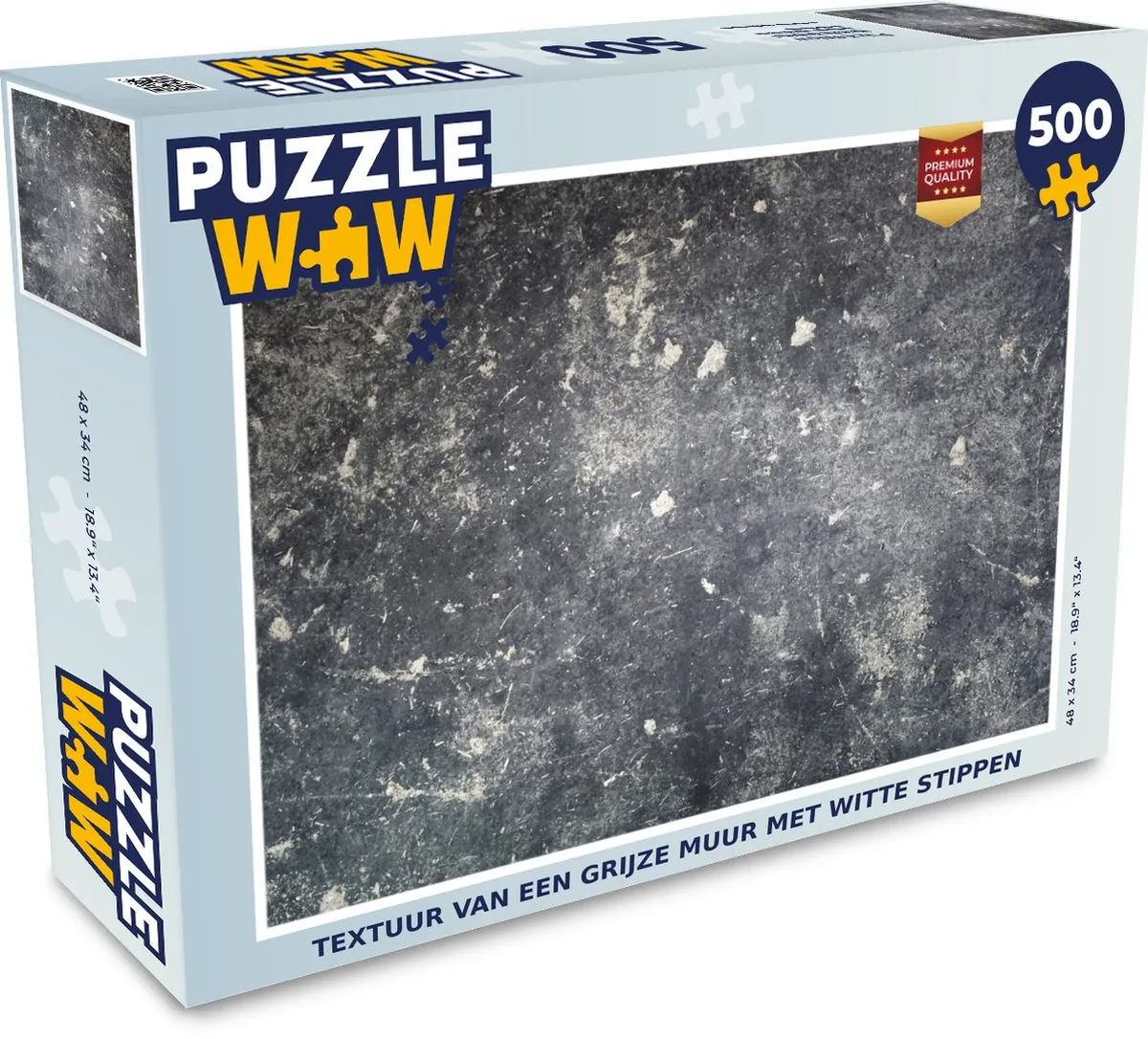 PuzzleWow Wandverf Legpuzzel 500 Stuks Multicolor