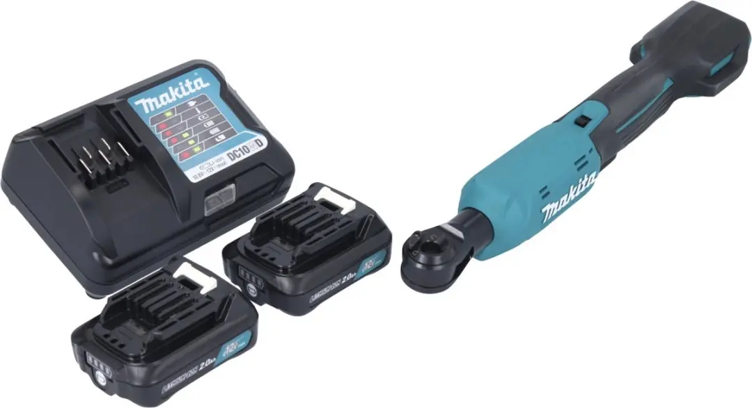 Makita WR 100 DWA accuschroevendraaier 12V 47,5Nm - 2x 2,0Ah + lader - afbeelding 5 van 5