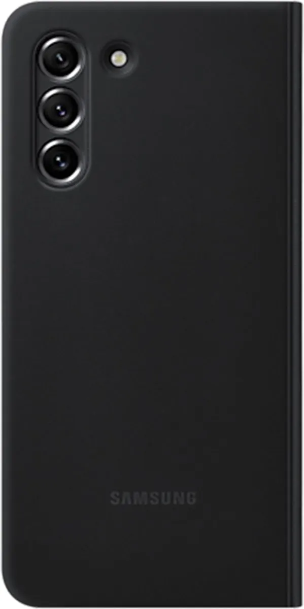 Samsung Galaxy S21 FE Clear View Hoesje EF-ZG990CBEGWW - Zwart