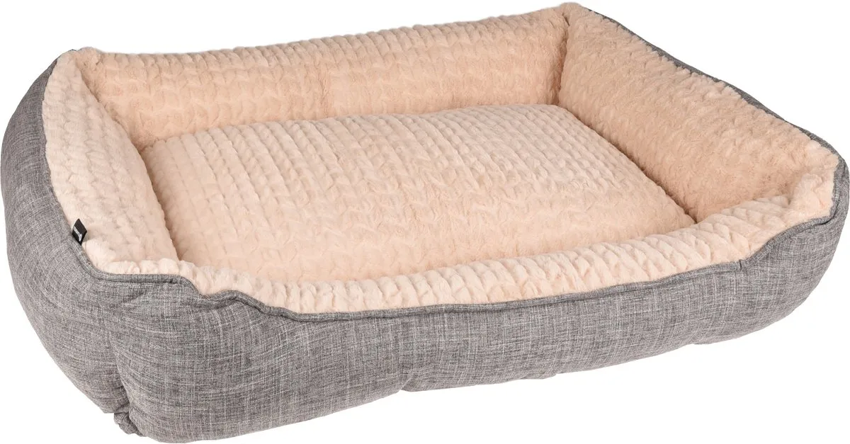 Flamingo Zupo Hondenmand Grijs 90x65x25cm