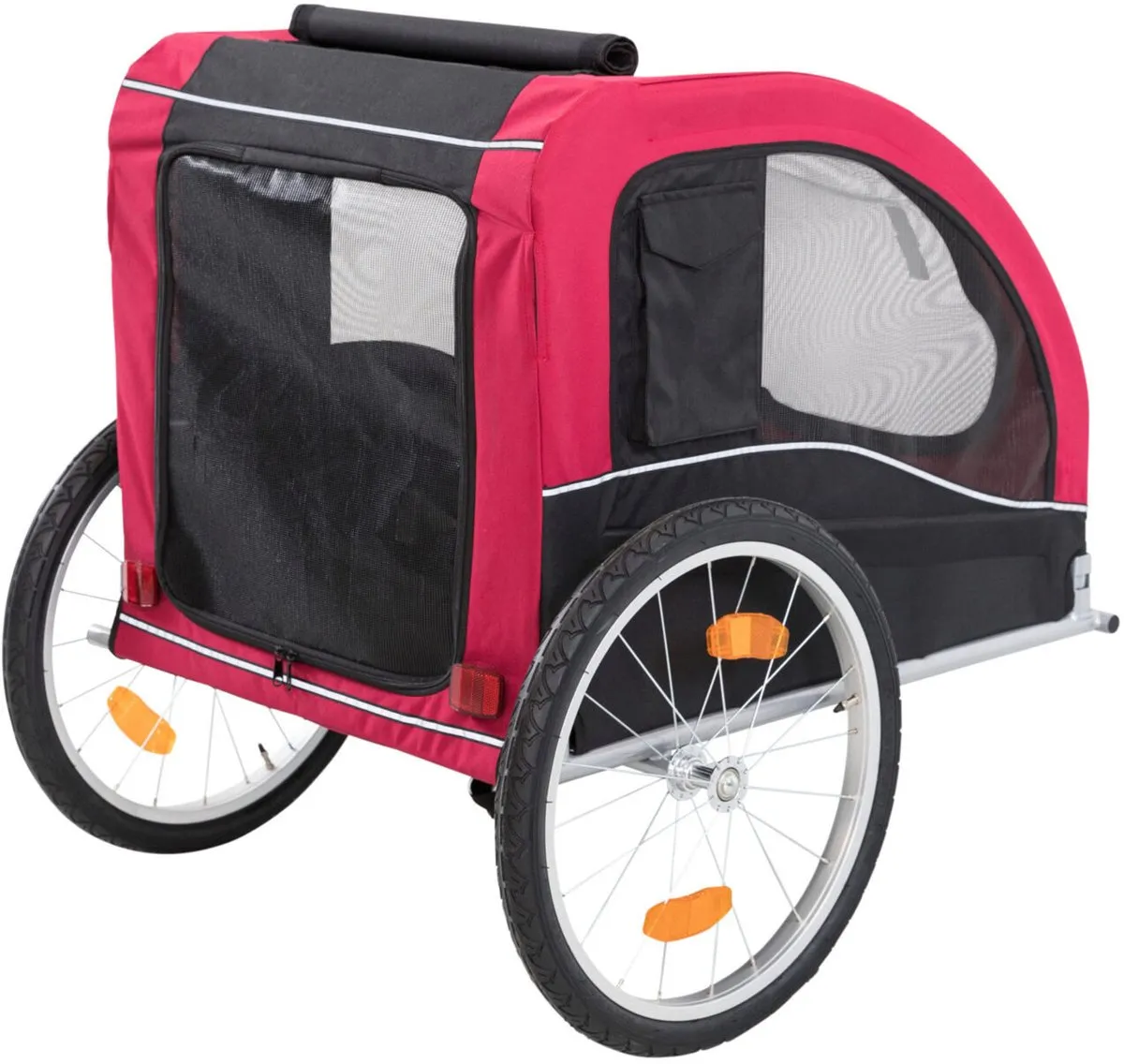 Trixie Hondenfietskar - Zwart Rood L - 30 kg