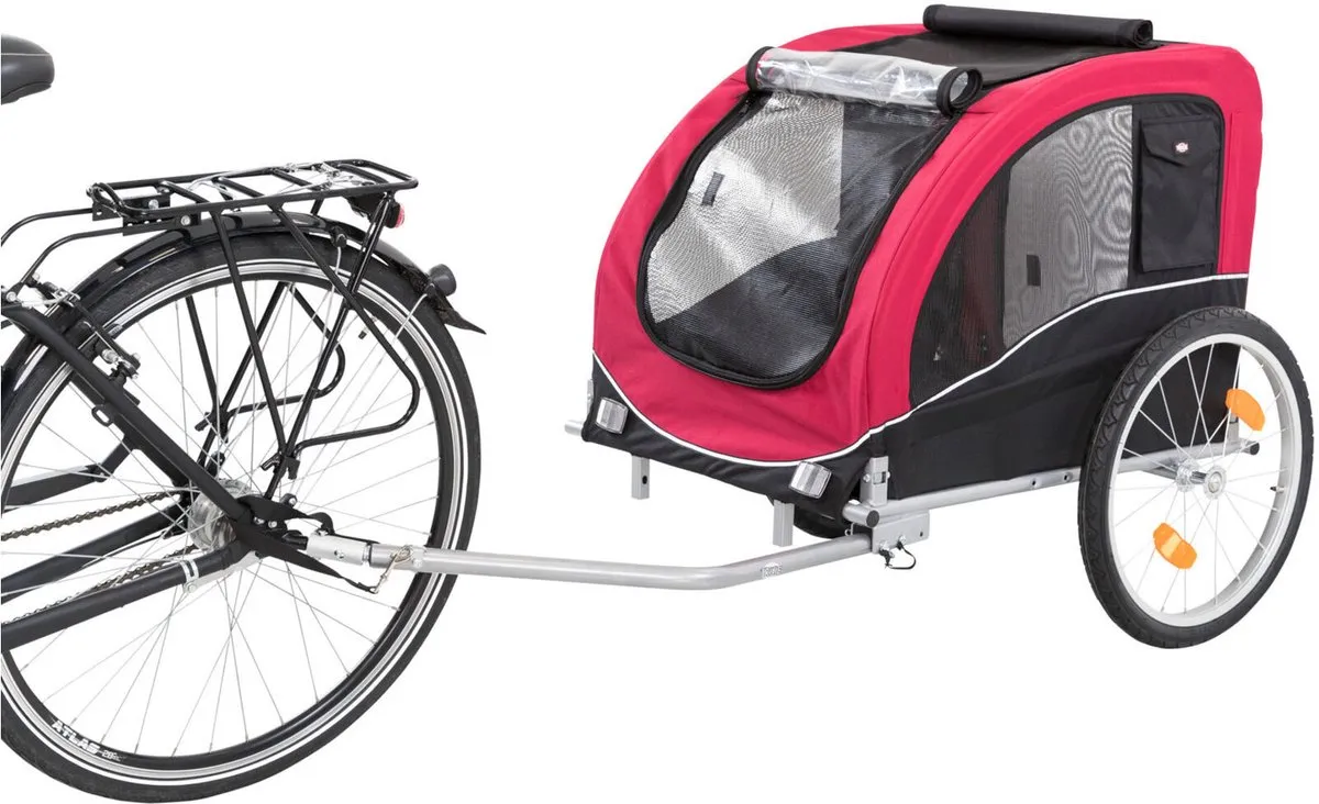 Trixie Hondenfietskar - Zwart Rood L - 30 kg