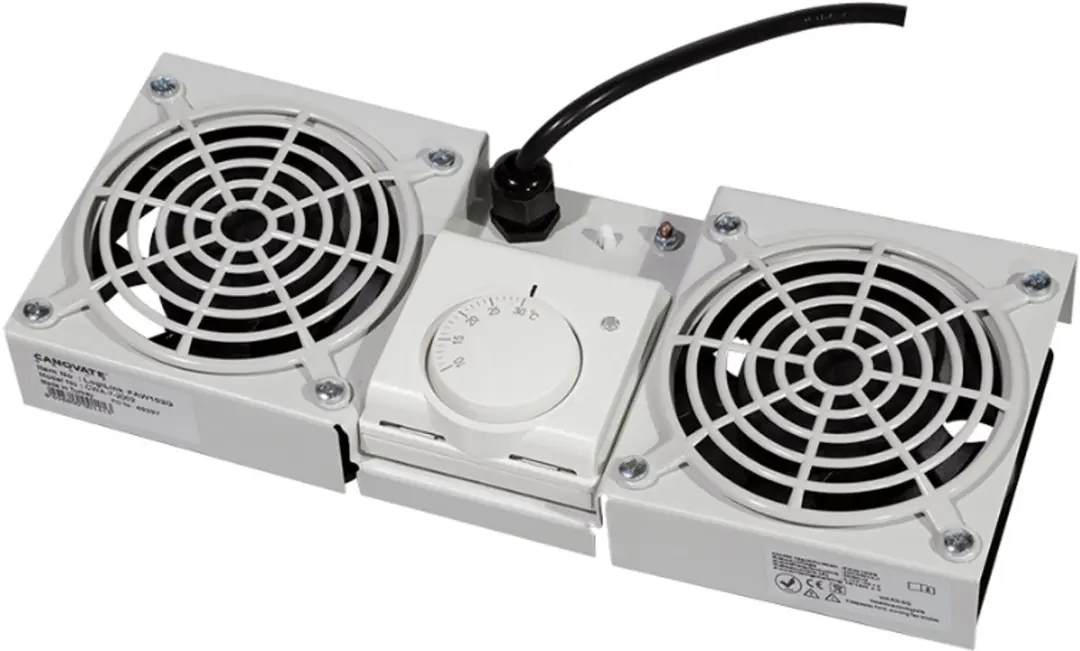 LogiLink FAW102B Ventilatormodule 2 ventilatoren