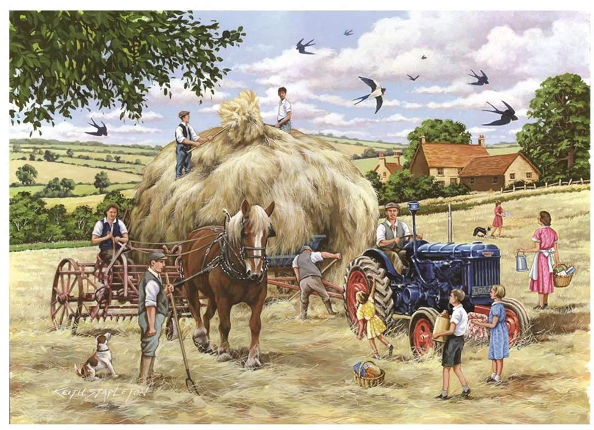 House Of Puzzles Making Hay - 500 Stuks Multicolor