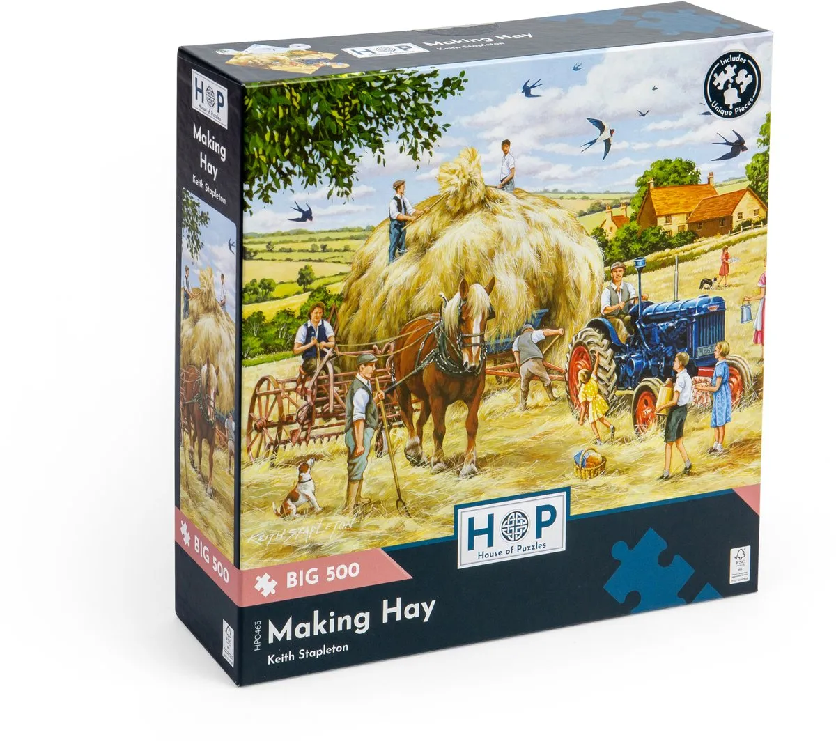 House Of Puzzles Making Hay - 500 Stuks Multicolor
