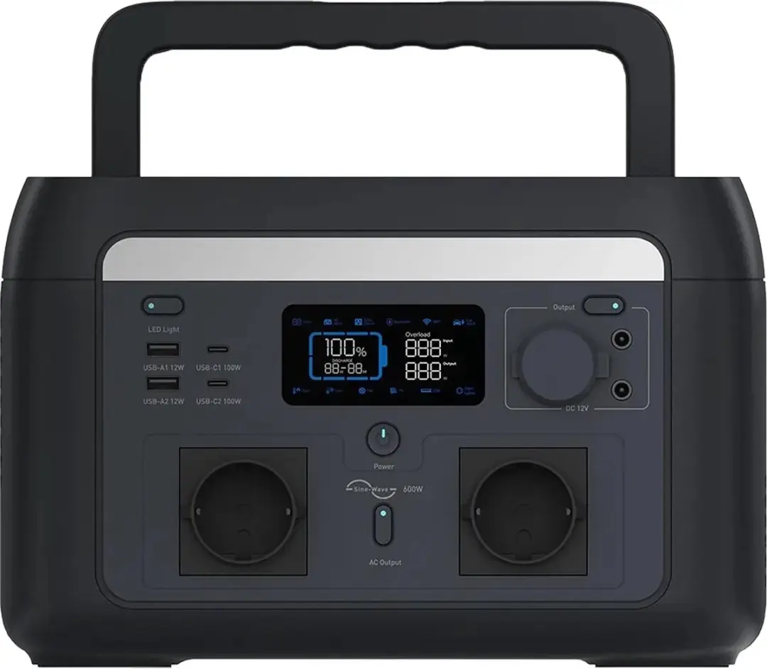 Mestic MPS-600 Power Station 512Wh