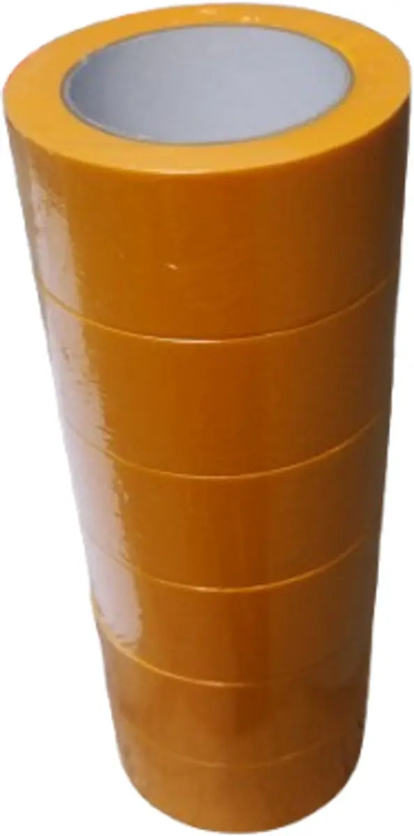 Afplaktape Gold 50mm 1 doos a 24 rollen