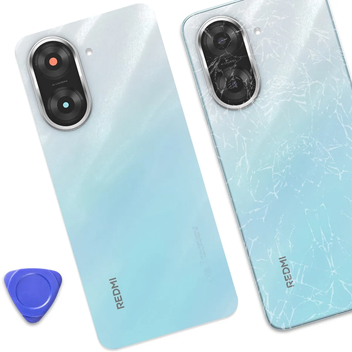 Xiaomi Redmi A5 4G Achterkant Batterijdeksel - Blauw