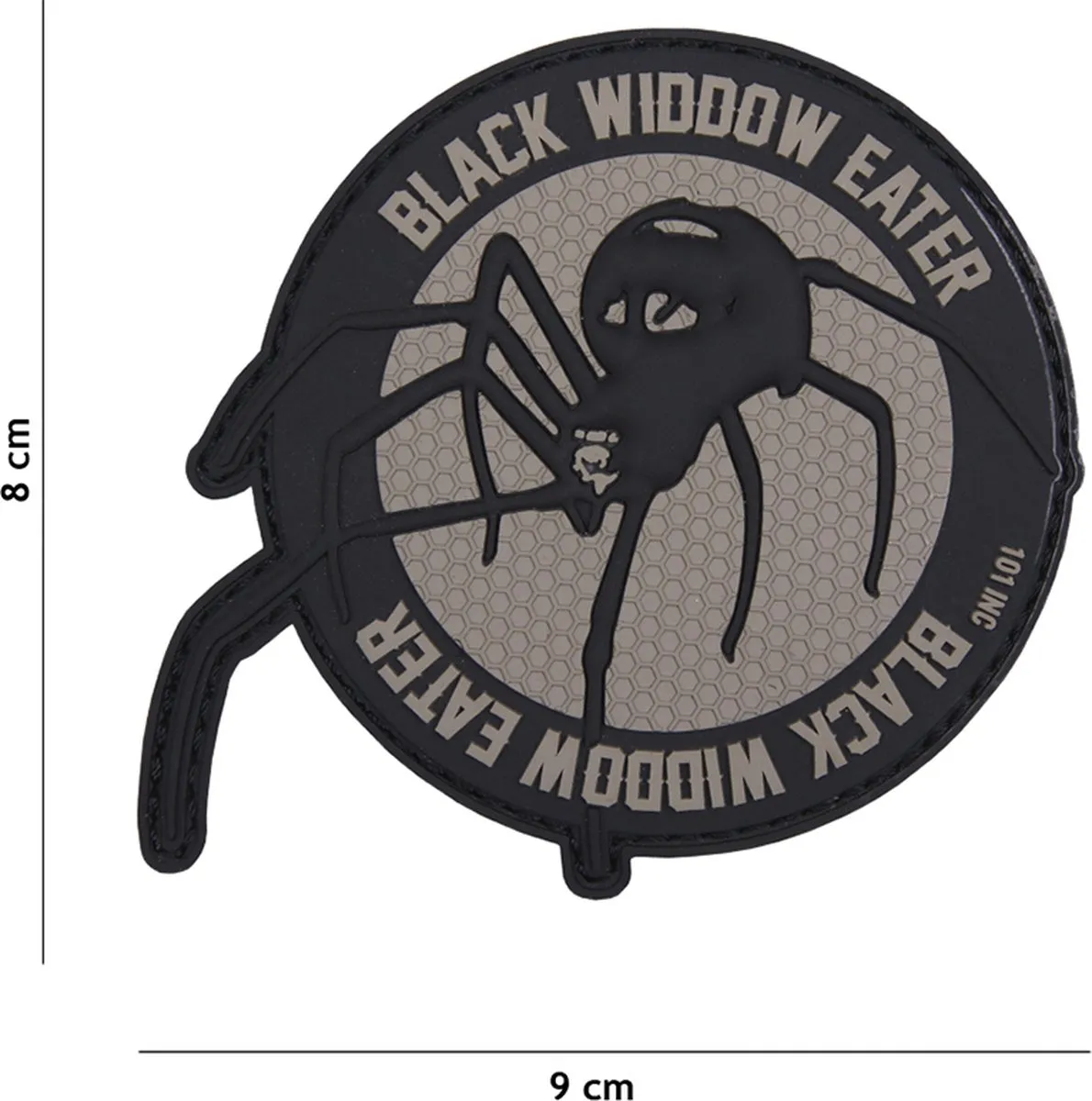 101 Inc Embleem 3D PVC Black Widow Eater
