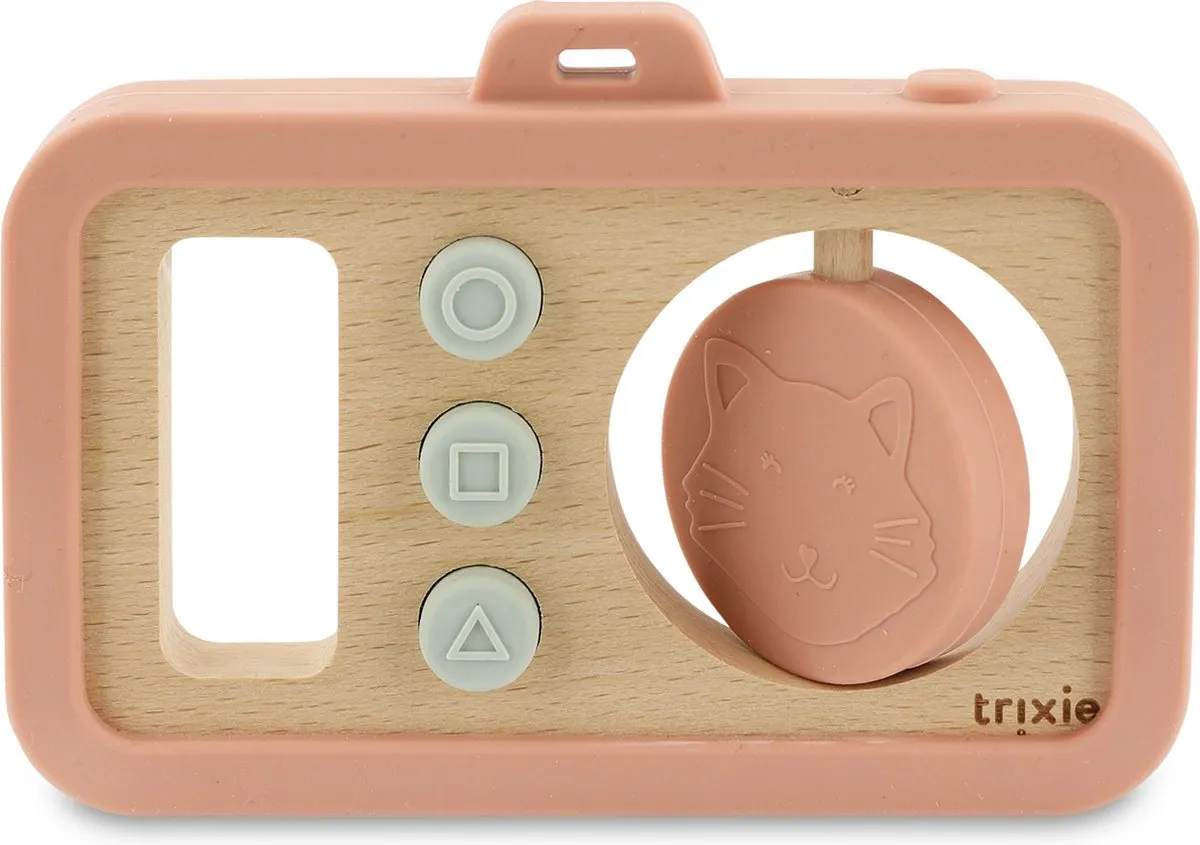 Trixie Baby Camera MrsCat Hout & Silicone