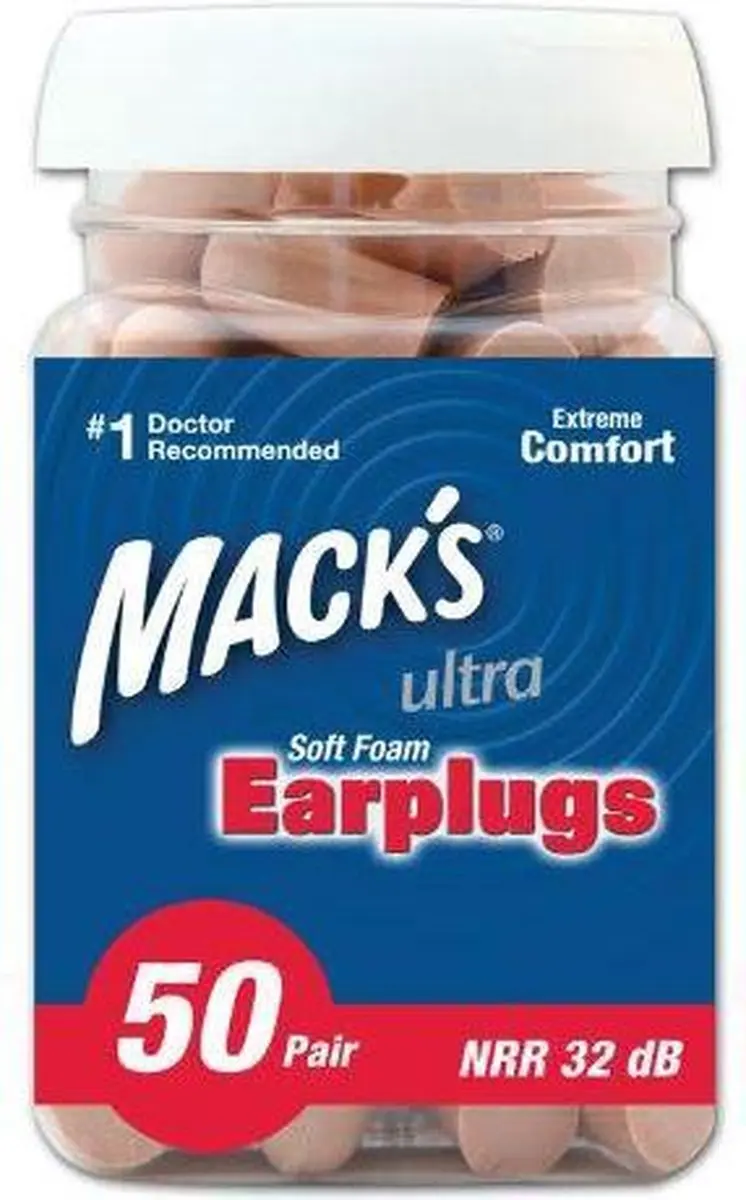 Macks SafeSound Ultra Oordoppen 50 paar