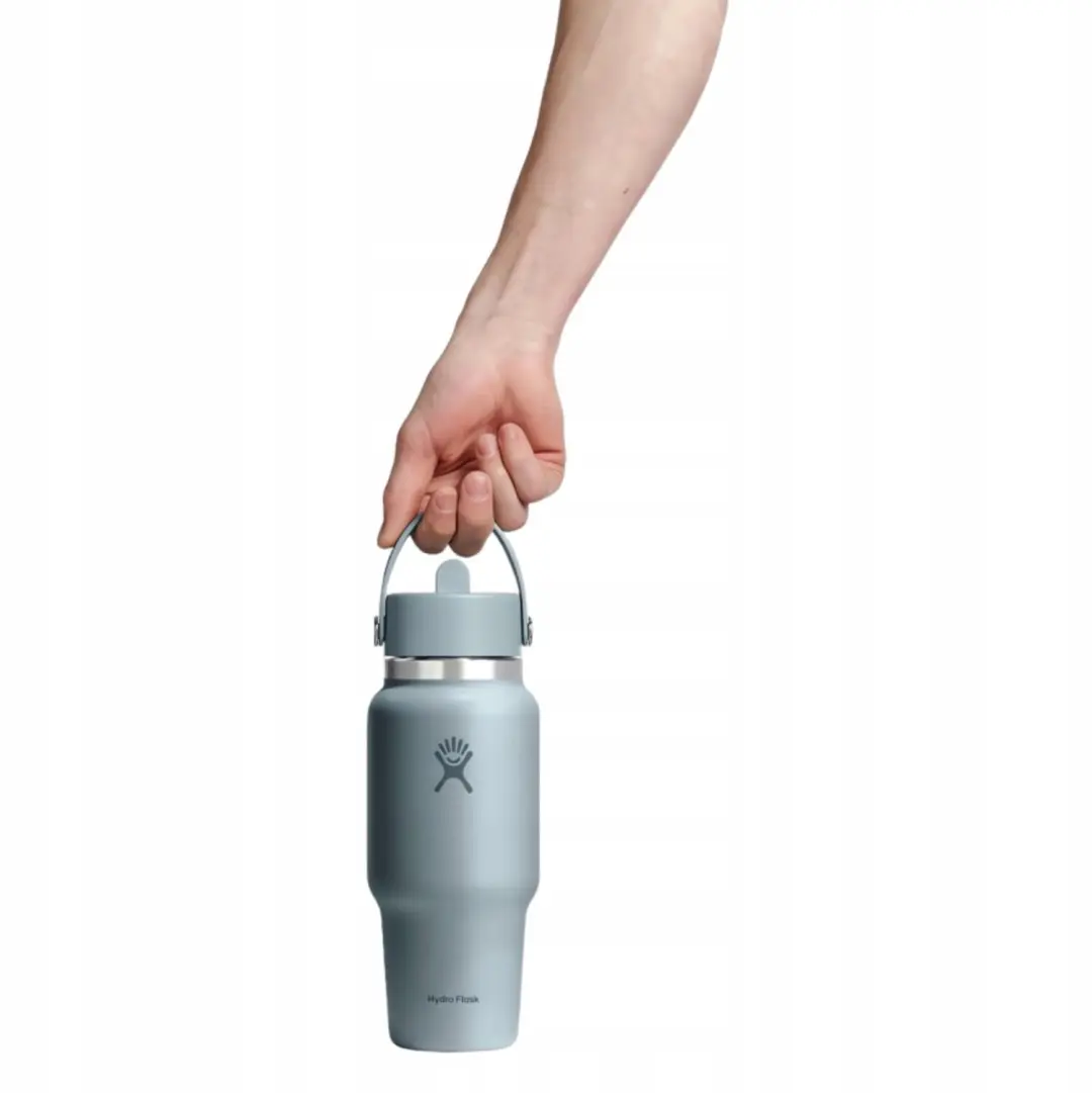 Hydro Flask Wide Mouth Flex Straw 710ml - Light Blue - afbeelding 4 van 5