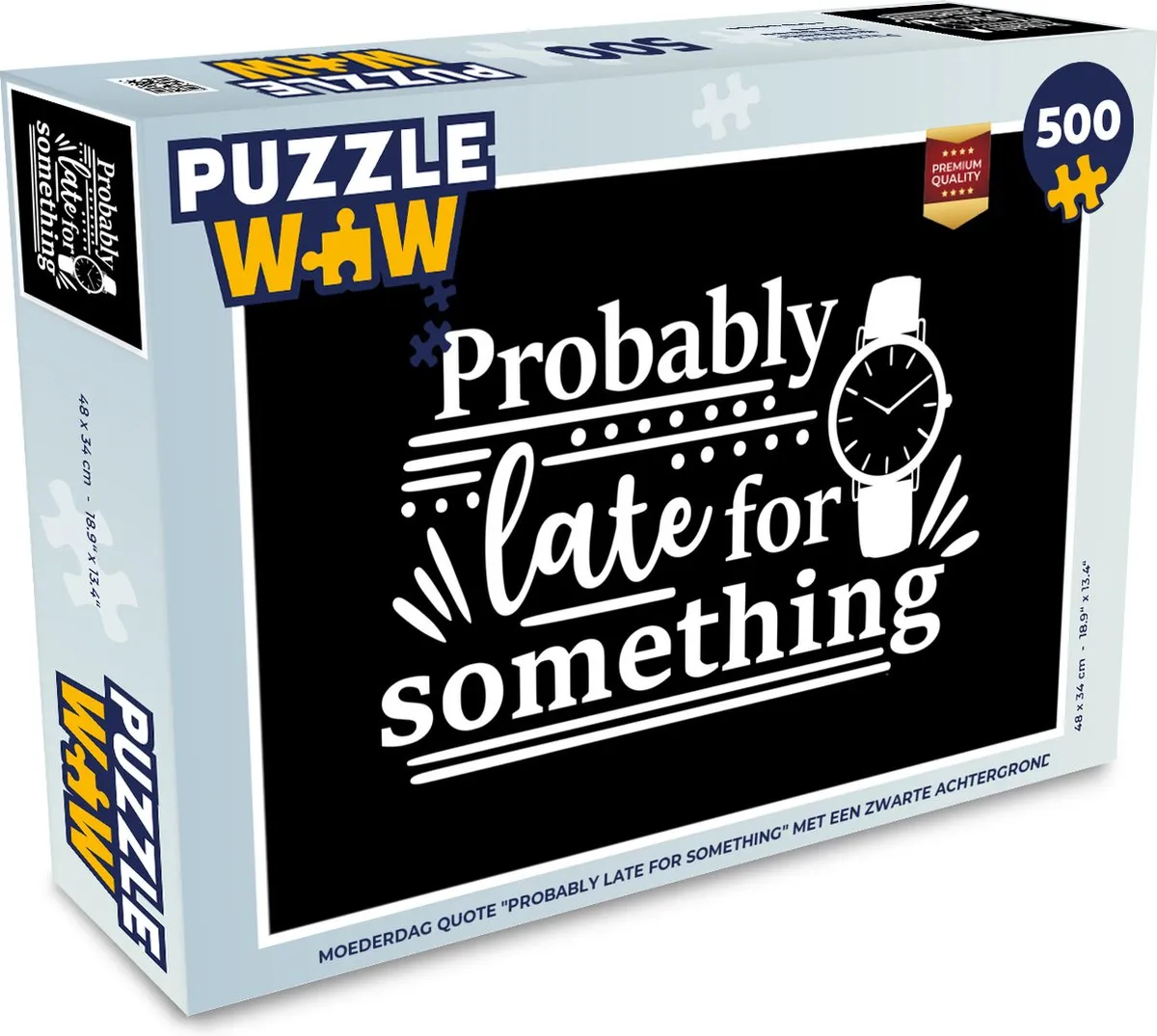 PuzzleWow Legpuzzel 500 Stuks