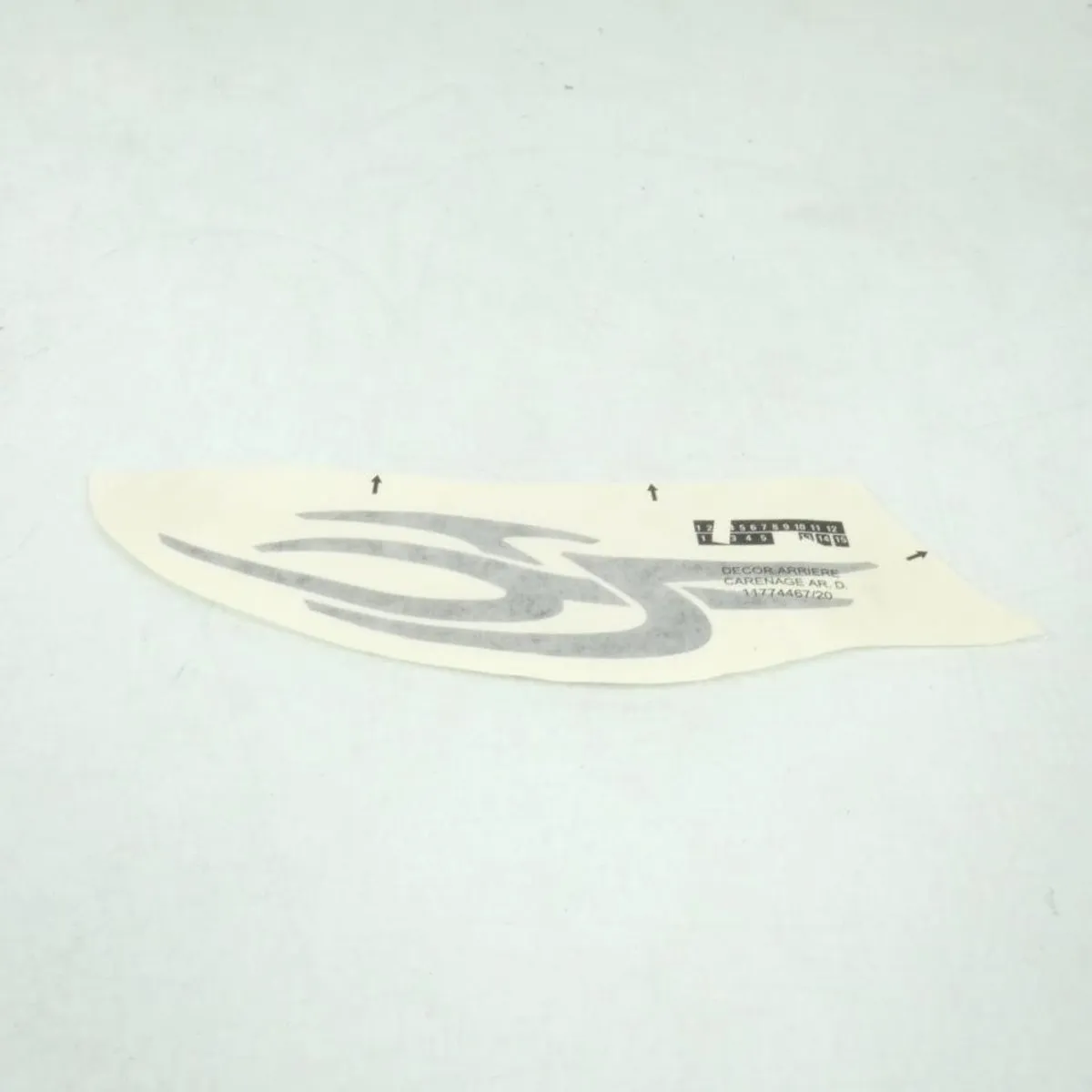 Peugeot 50 Jet Force Autocollant Coque ARD