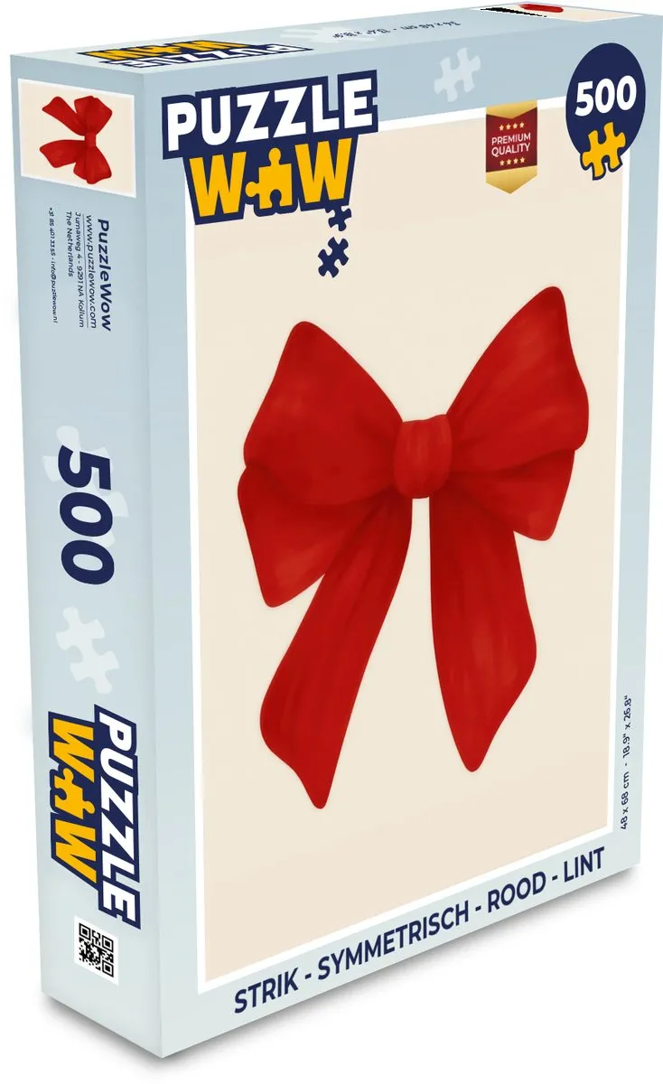 PuzzleWow Symmetrisch Strik Puzzel 500 Stuks