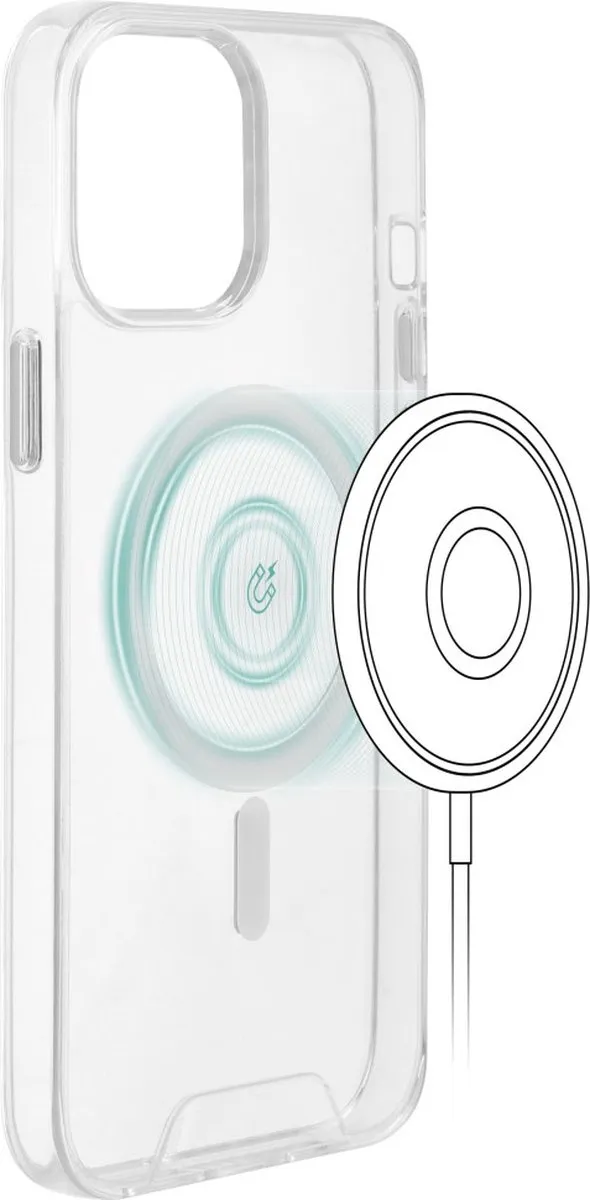 Hama MagCase Safety Cover iPhone 12 Pro Max - Transparant - afbeelding 3 van 6