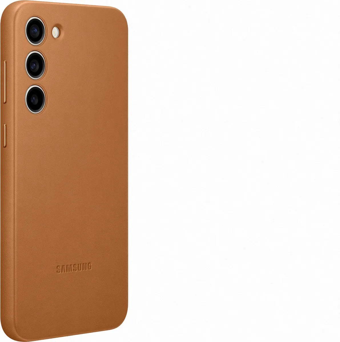 Samsung Leather Cover EF-VS916LAEGWW - Oranje