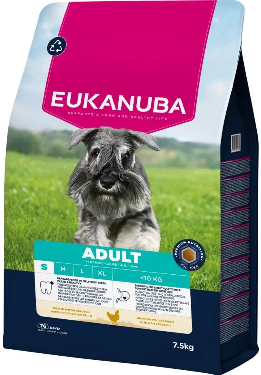 Eukanuba Life Care Dog Adult Small Kip - 7,5 kg