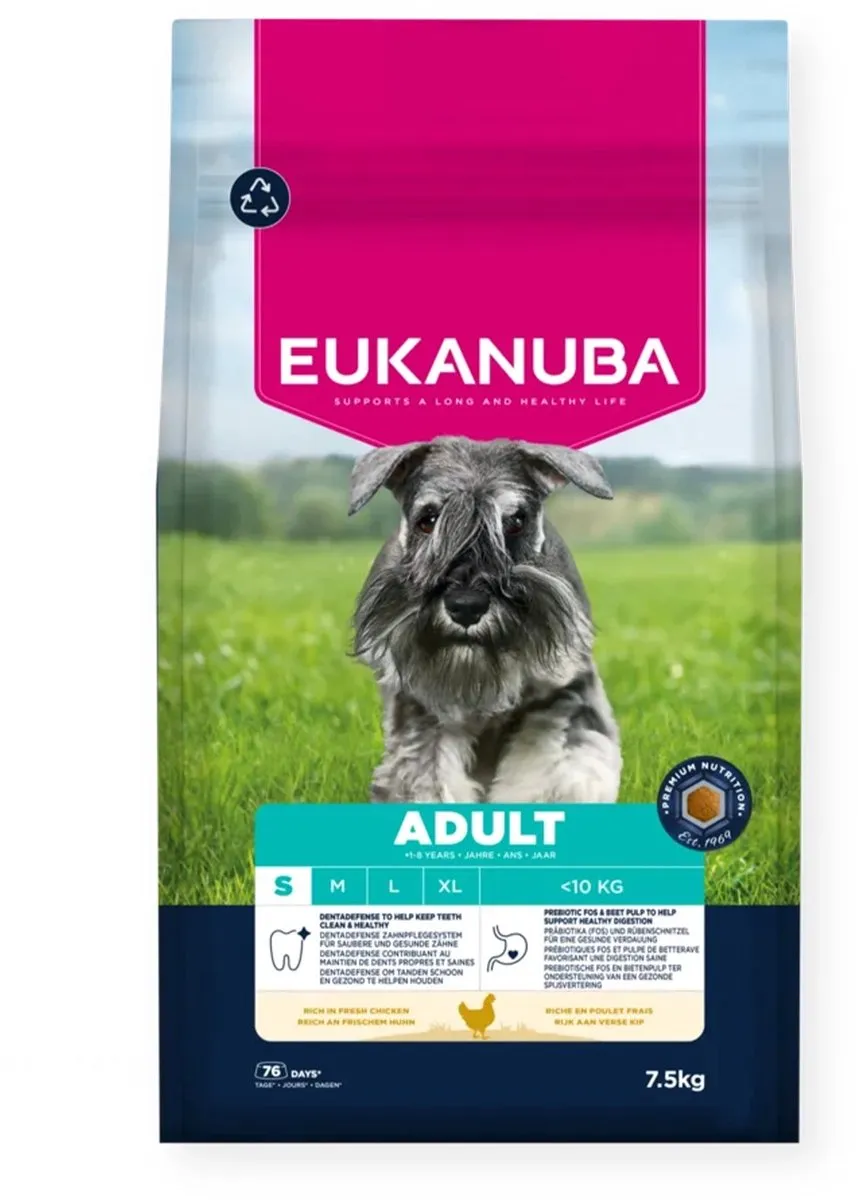 Eukanuba Life Care Dog Adult Small Kip - 7,5 kg