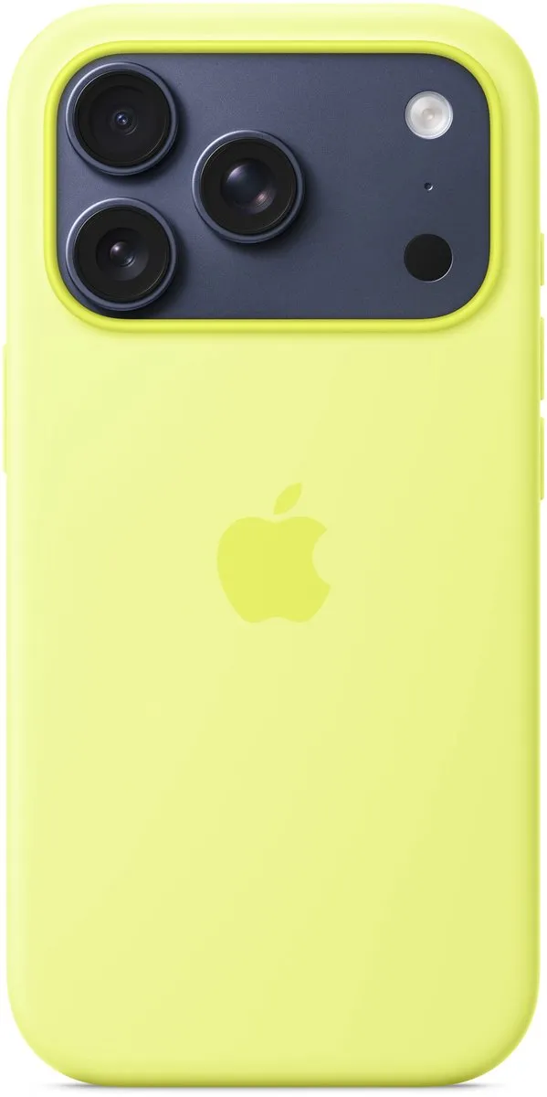 Apple iPhone 17 Pro Siliconenhoesje MGFF4ZM/A - Neongeel