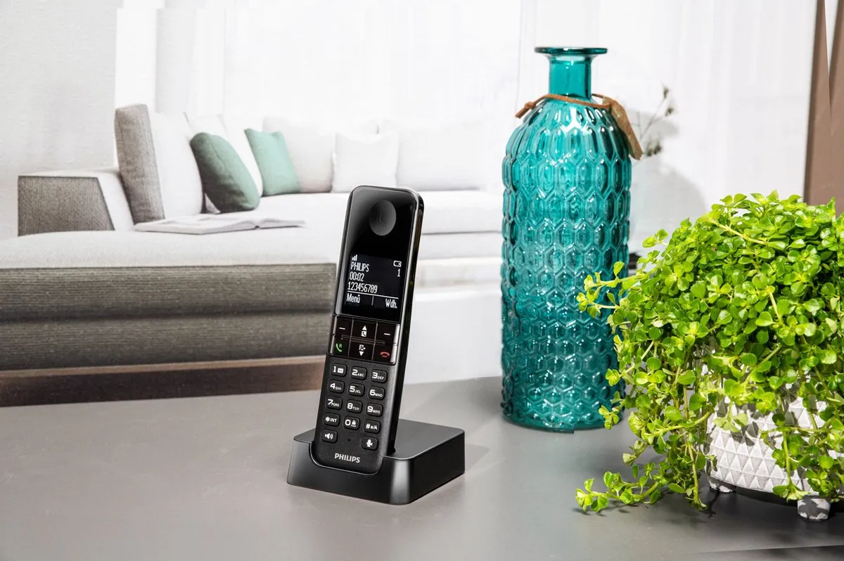 Philips DECT Telefoon D4701B/01 - 1 Handset Zwart