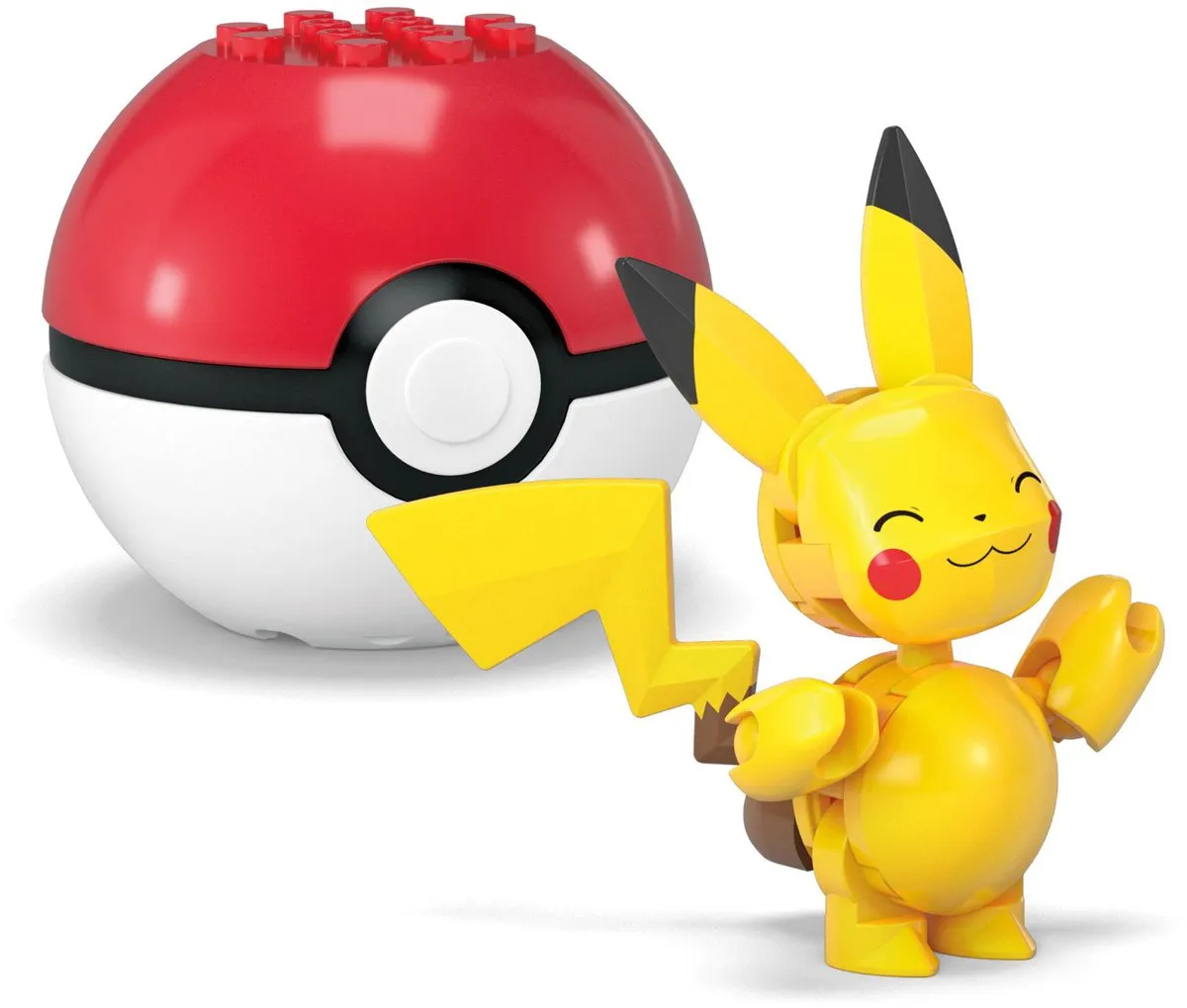 Pokémon Mega Pokébal Speelgoedset Pikachu & Zubat - Multicolor