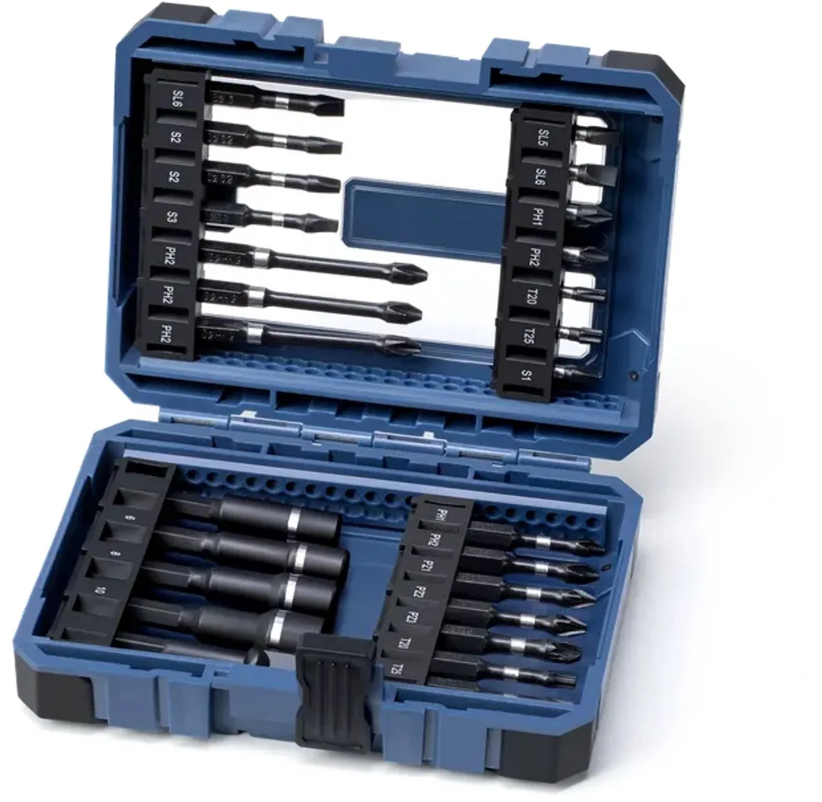 HBM H134698 Impact Schroefbitset & Dopsleutelset 26-delig