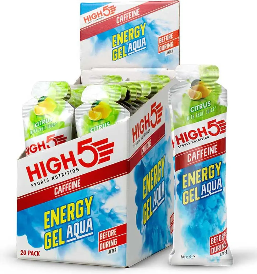 HIGH5 Energy Gel Aqua Caffeine Citrus