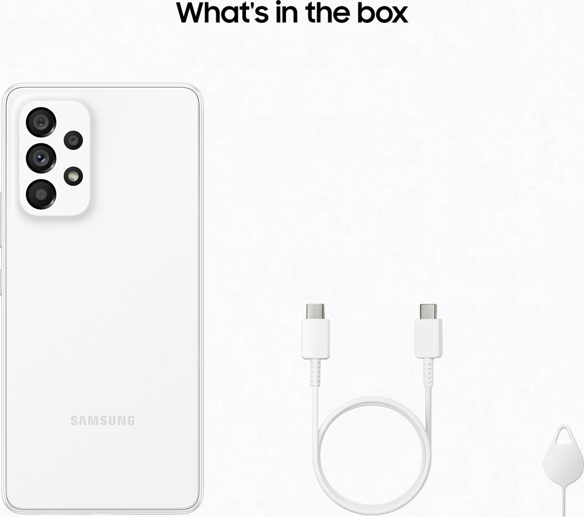 Samsung Galaxy A53 - 128GB - Awesome  White