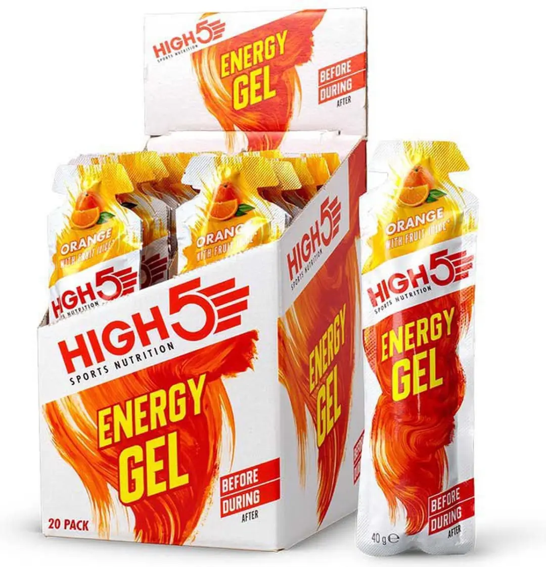HIGH5 Energy Gel Sinaasappel 20x40g
