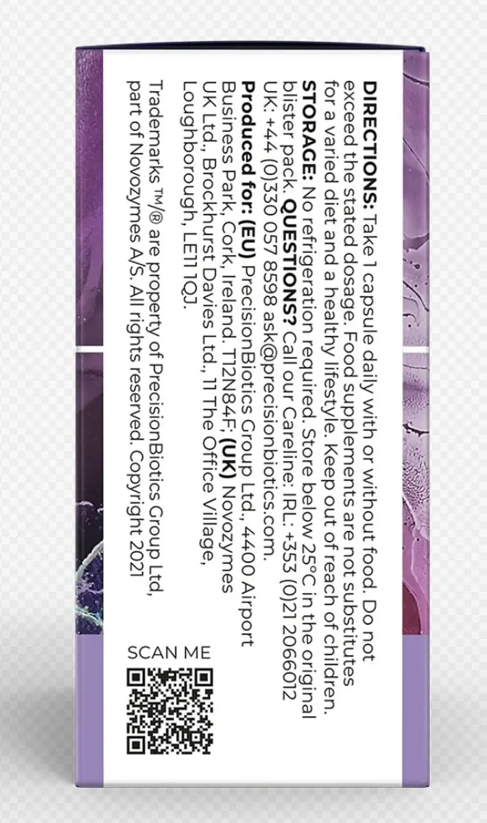 Precision Zenflore Bioticum Capsules 30 stuks - afbeelding 2 van 6