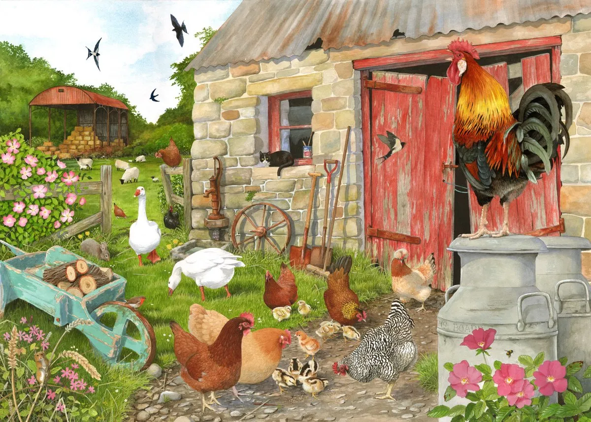 House Of Puzzles Ruling The Roost Puzzel - 500 Stuks HP0464 - Multicolor