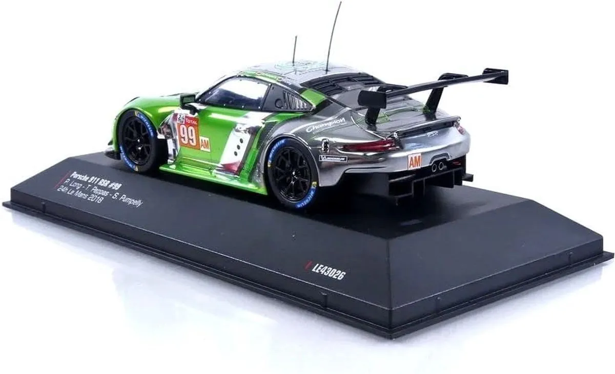 Porsche 911 RSR #99 24h Le Mans 2018 IXO Models - 1:43 - Multicolor