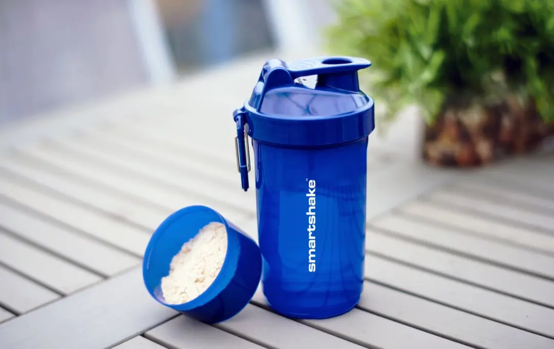 SmartShake Original2Go One Shakebeker 800ml - Navy Blauw - afbeelding 3 van 5