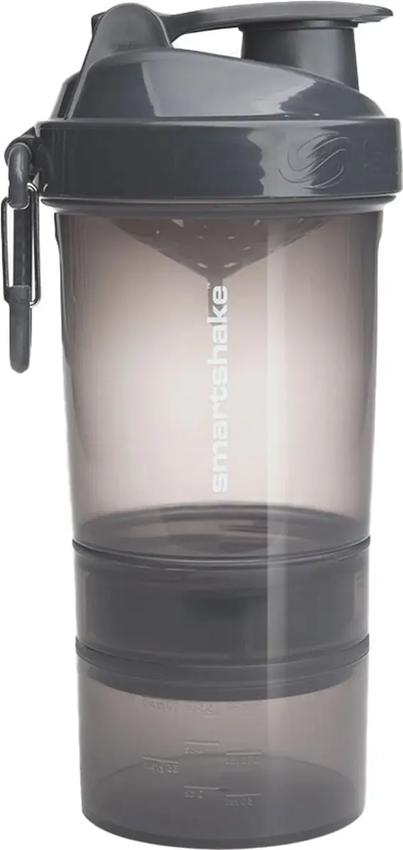 SmartShake Original2GO 600ml Shakebeker 600ml Space Gray