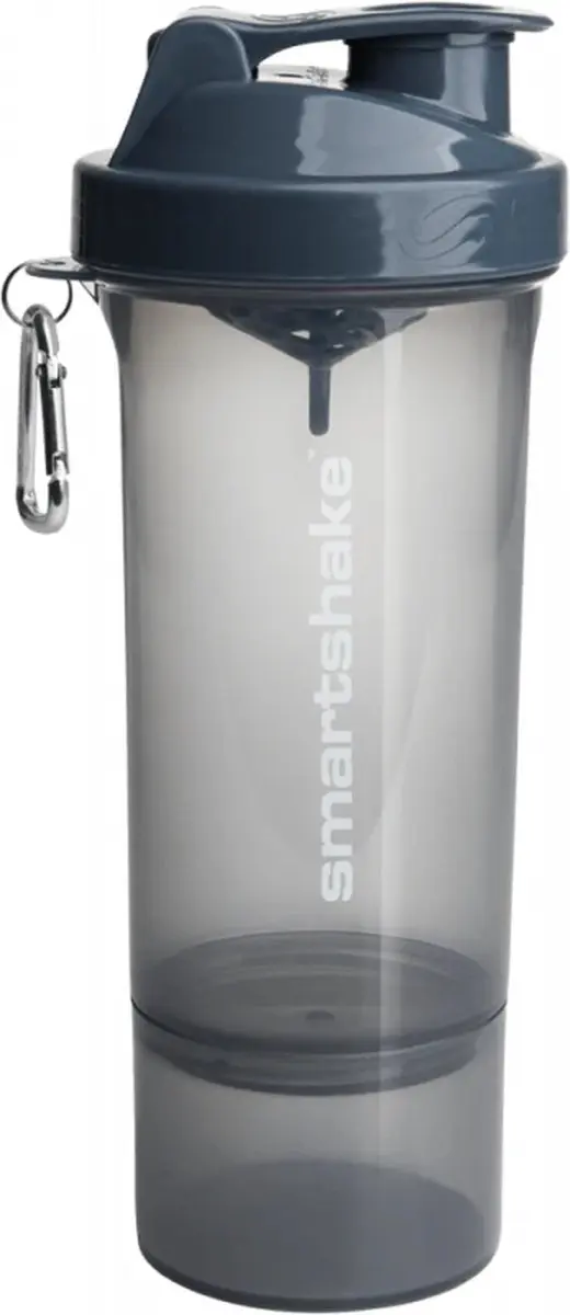 SmartShake Slim 500ml Shakebeker Stormy Gray - afbeelding 4 van 4