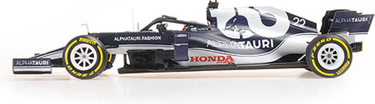 F1 Scuderia Alphatauri Honda AT2 #22 Bahrain GP 2021 - 1:43 Minichamps