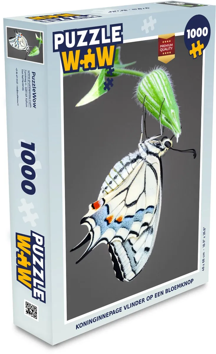 PuzzleWow Koninginnepage Legpuzzel 1000 Stuks